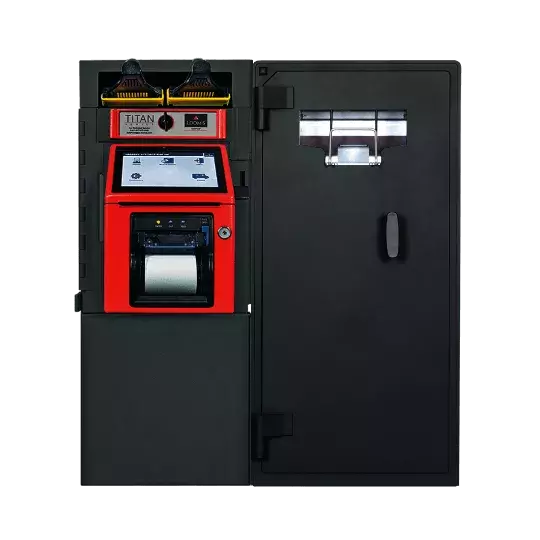 Titan X with High Capacity Note Dispenser (3 high)