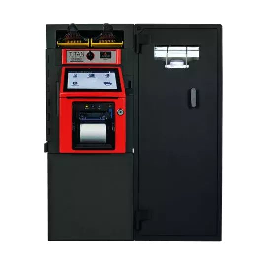 Titan X with High Capacity Note Dispenser (4 high)